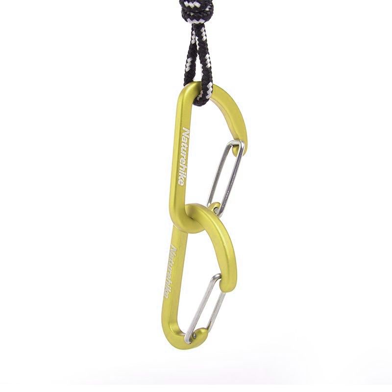 Naturehike Mini Mosqueton Llavero 4cm (x2) - Naka Outdoors - Tienda de  escalada