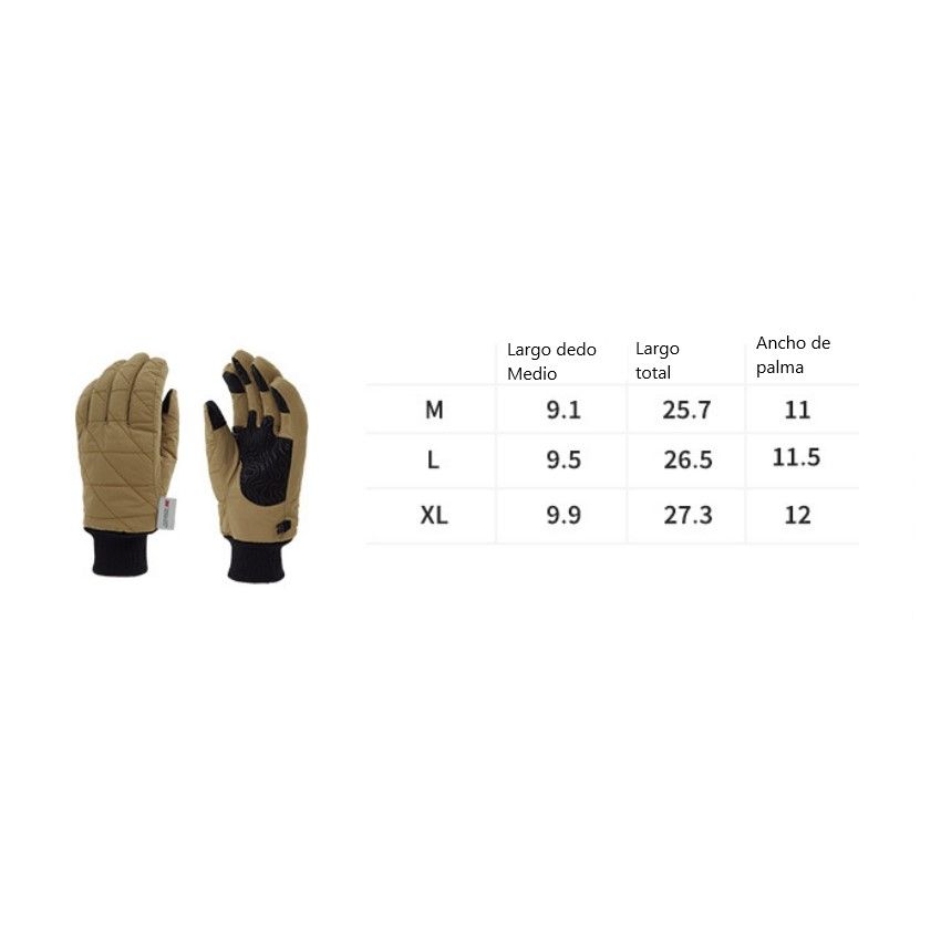 Naturehike Diamond Guantes Cortos con Abrigo 3M Thinsulate