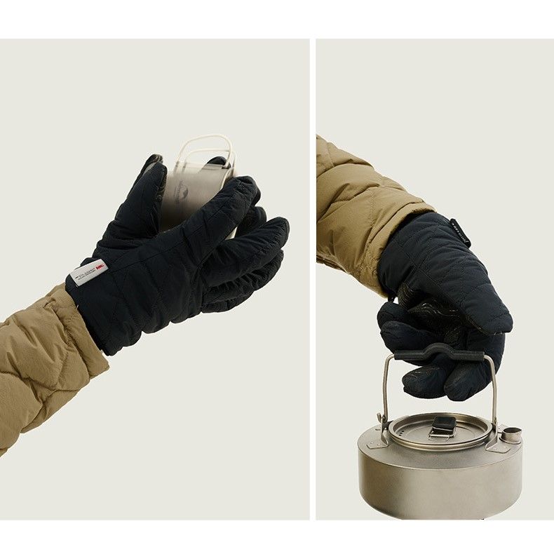Naturehike Diamond Guantes Cortos con Abrigo 3M Thinsulate