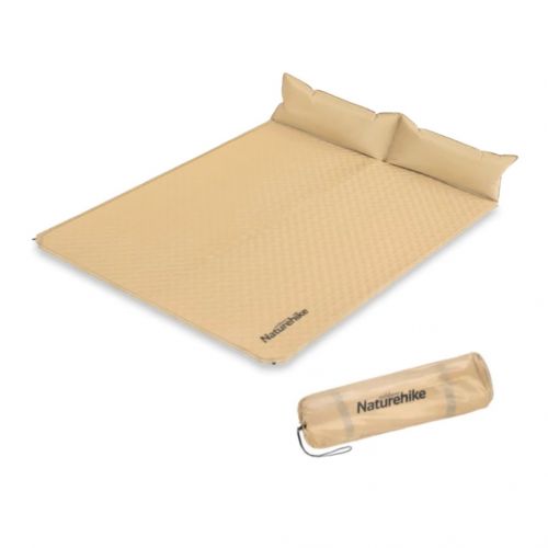 Naturehike Colchoneta Inflable Doble con Almohada