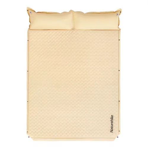 Naturehike D01 Colchoneta Doble AutoInflable 6cm con almohada