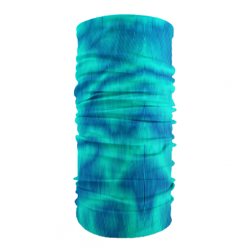 Salpa Cuello Diseño Vertical Celeste Microfibra