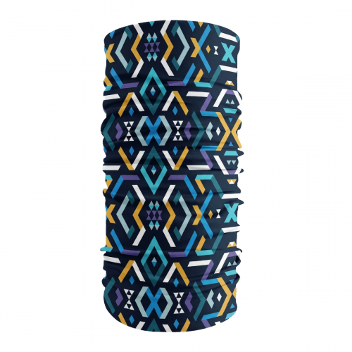 Salpa Cuello Geometrico Colores Microfibra