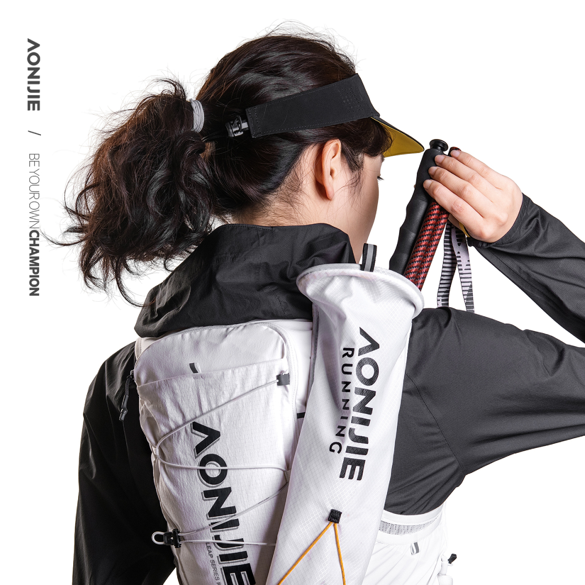 Aonijie Bastones Trail Running Carbono y Kevlar E4219