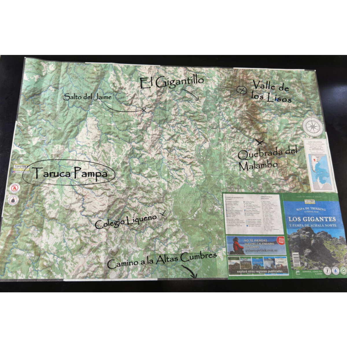 TopoTrek Los Gigantes y Zona Norte de las Sierras Grandes de Córdoba