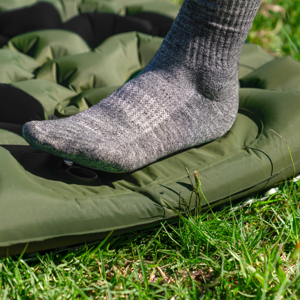 Naturehike FC-01 Colchoneta Con Inflador de Pie 6.5 cm