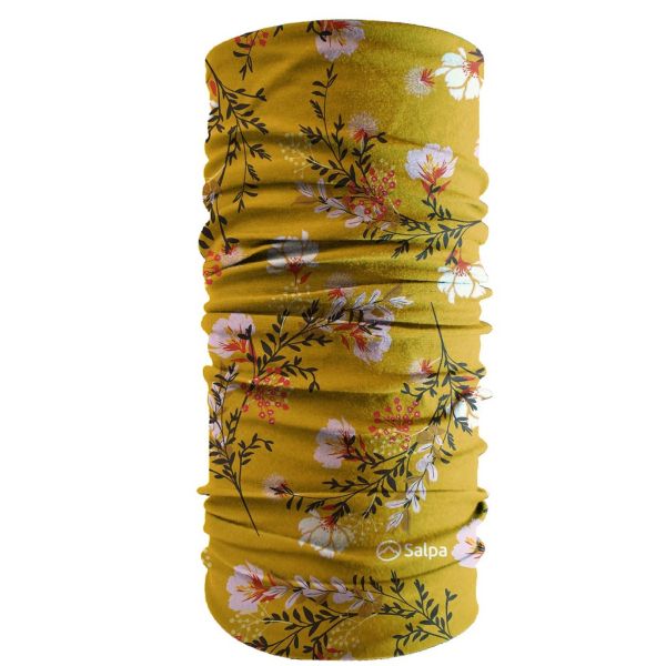 Salpa Cuello Flor Mostaza