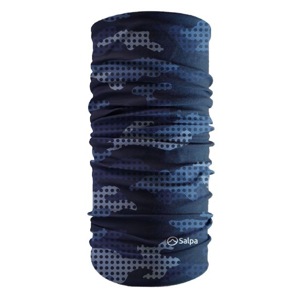 Salpa Cuello Camuflado Blue Microfibra
