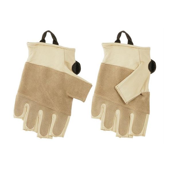 Singing Rock Grippy 3/4 Guantes de Cuero