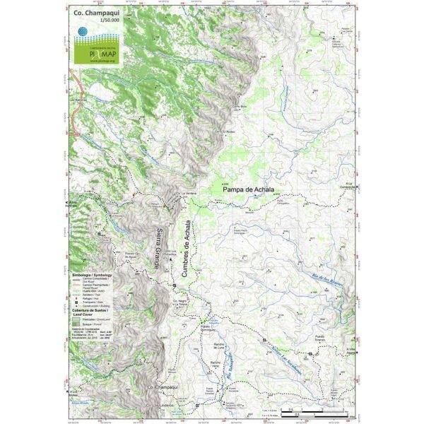 Mapa Cerro Champaqui - Aoneker/Pixmap