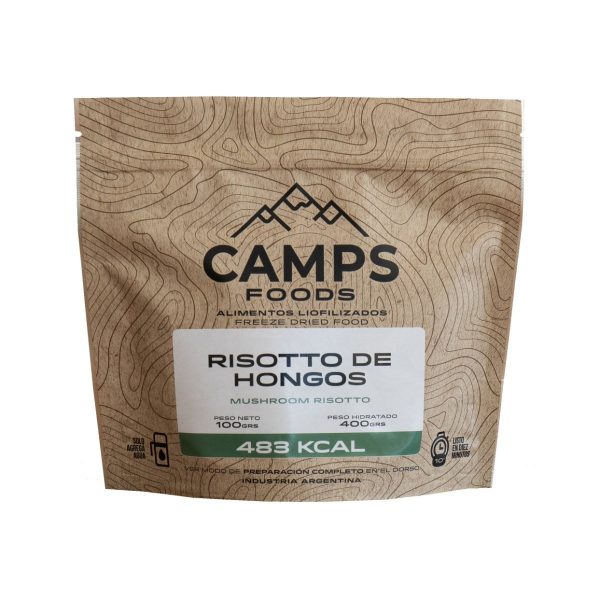Camps Foods - Risotto de Hongos Alimento liofilizado x 100g