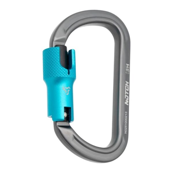 Notch Oval 3600LB Mosquetón de aluminio Triple