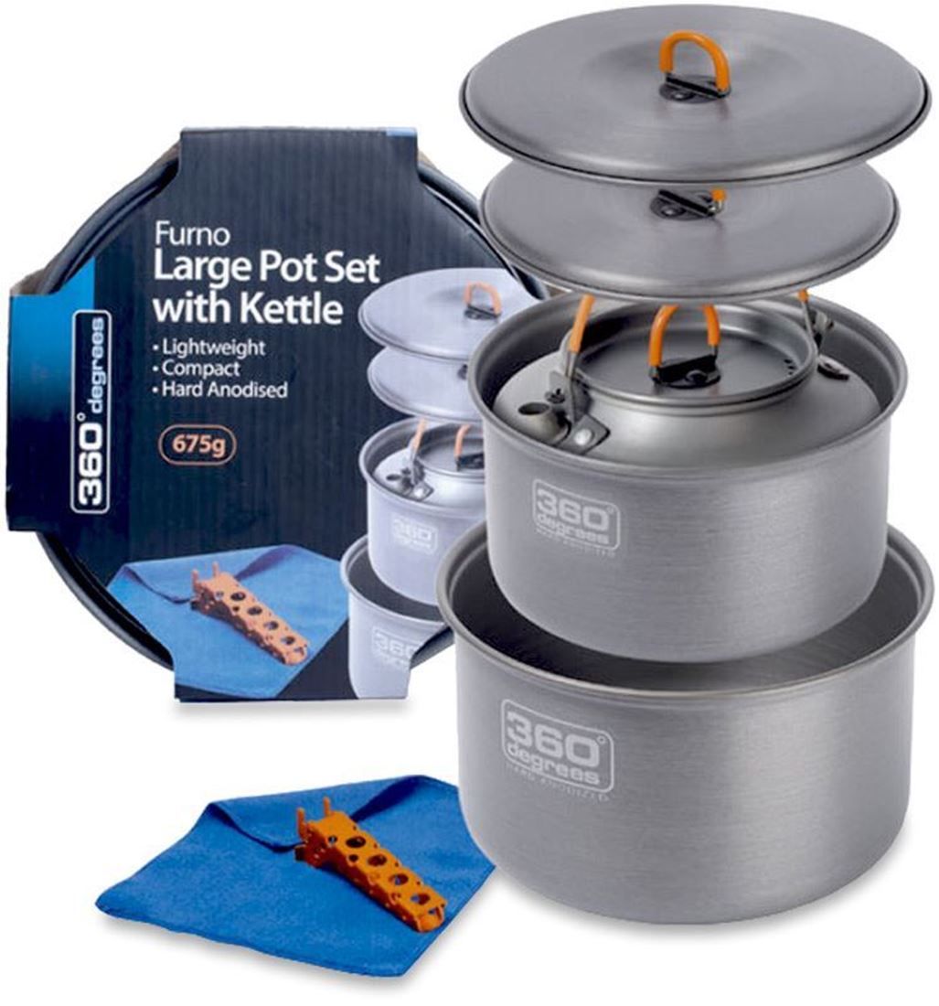 360 Degrees Furno Large Cook Set With Kettle