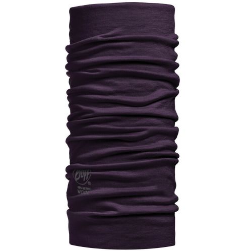 Buff Merino Wool Solid Plum