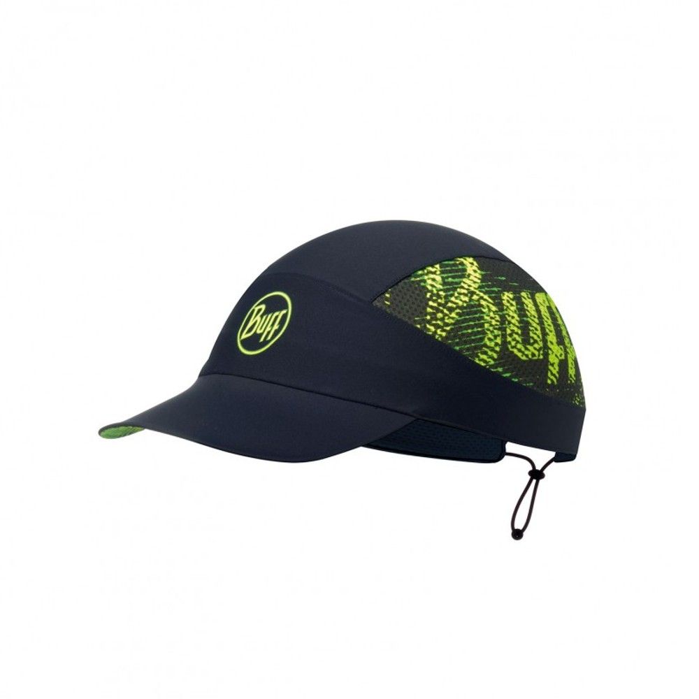 Buff PackRun Cap R-Flash Logo Black - Naka Outdoors - Tienda de escalada