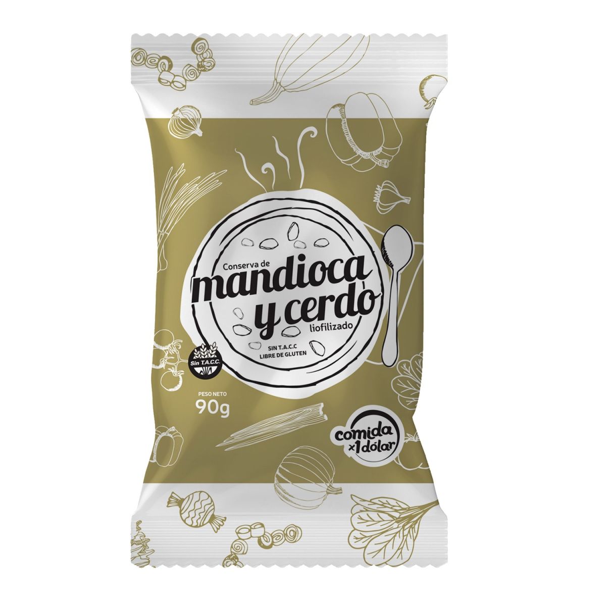 Conserva de Mandioca y Cerdo Liofilizado - Naka Outdoors - Tienda de  escalada