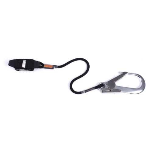 Edelweiss Absorb I Lanyard 80cm- con absorbedor y mosqueton de 60cm