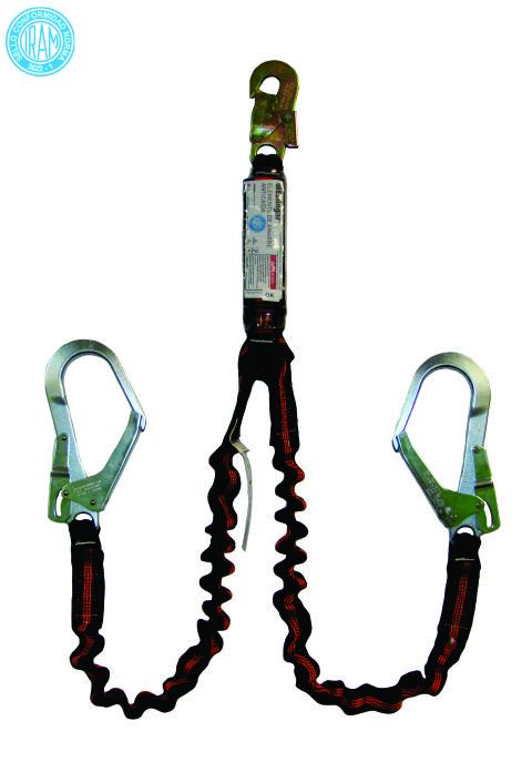 Eslingar Cabo Anticaida CV1026EA doble y 1,5 m c/amor elast