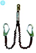 Eslingar Cabo Anticaida CV1026EA doble y 1,5 m c/amor elast