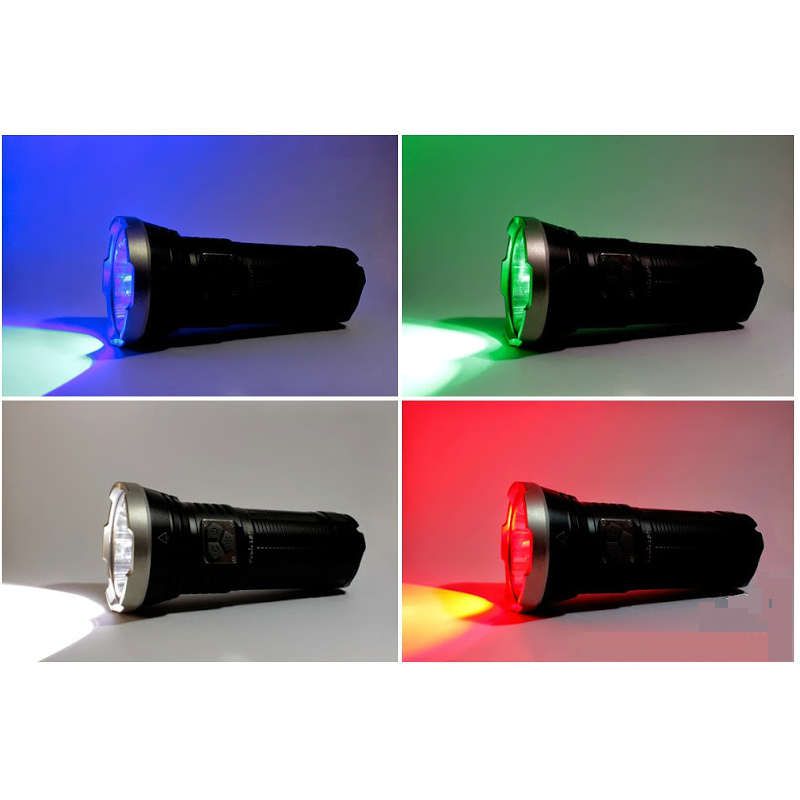 Fenix LD75C - Linterna de mano 4200 Lumens led multicolor