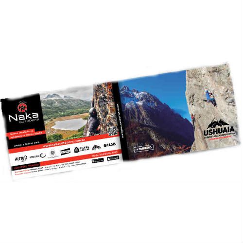 Guía de escalada deportiva y trekking de Ushuaia