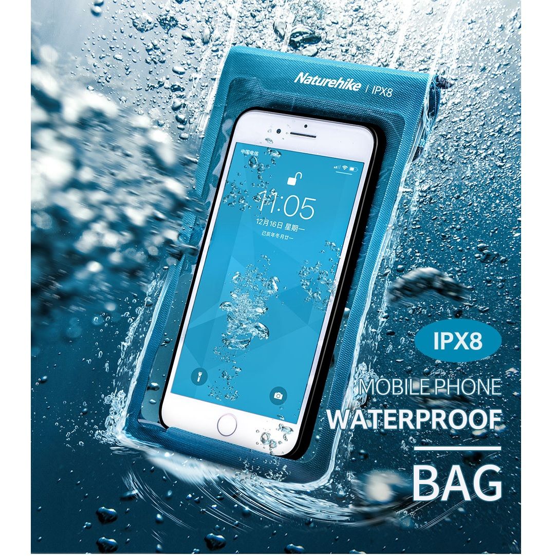 PATIKIL Bolsa impermeable para teléfono celular, paquete de 2 bolsas de  protección para piscina, playa, buceo, fundas de almacenamiento, azul y  verde