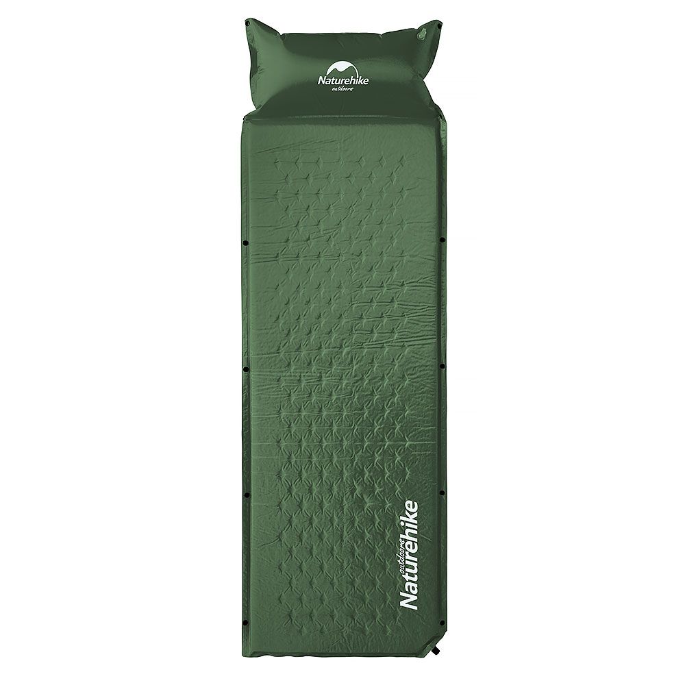 Colchoneta autoinflable con almohada D01 - Naturehike - 4nomads Perú