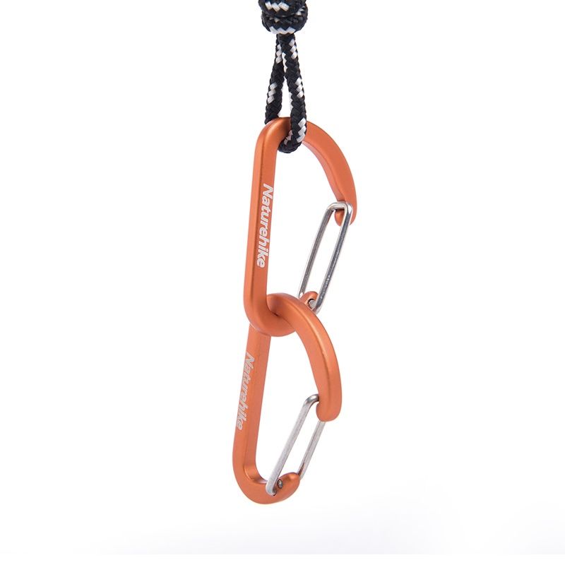 Naturehike Mini Mosqueton Llavero 4cm (x2) - Naka Outdoors - Tienda de  escalada