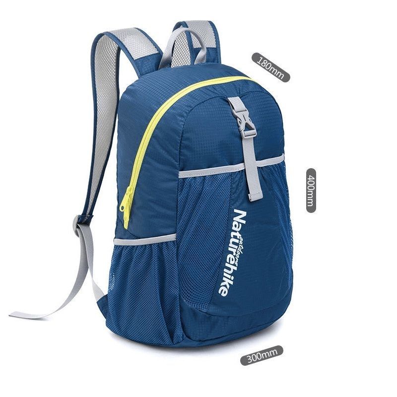 Mochila ultraligera plegable Naturehike 22L impermeable - Ideal para  actividades al aire libre - Anclaje