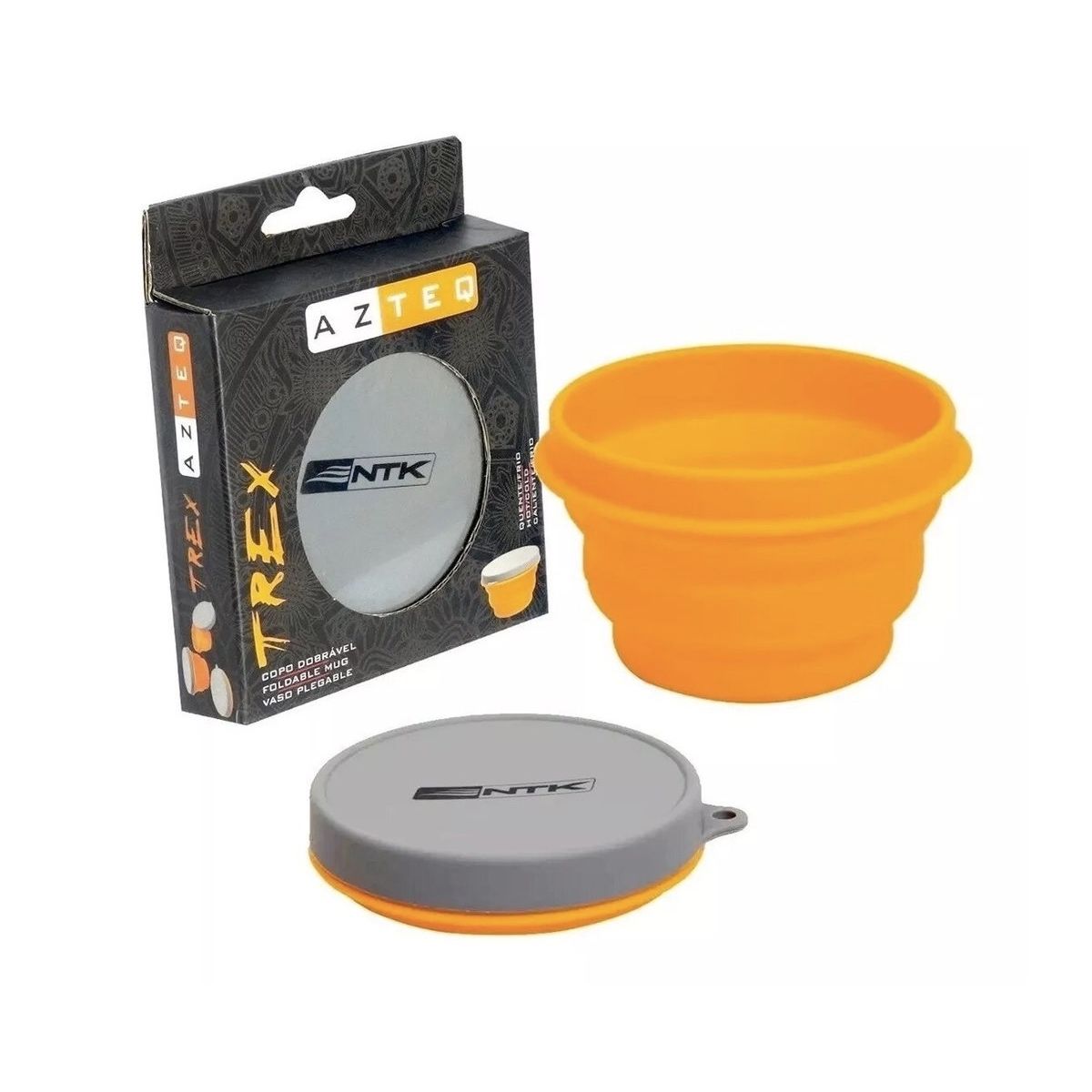 NTK Trex Vaso con Tapa Plegable Silicona - Naka Outdoors - Tienda de  escalada