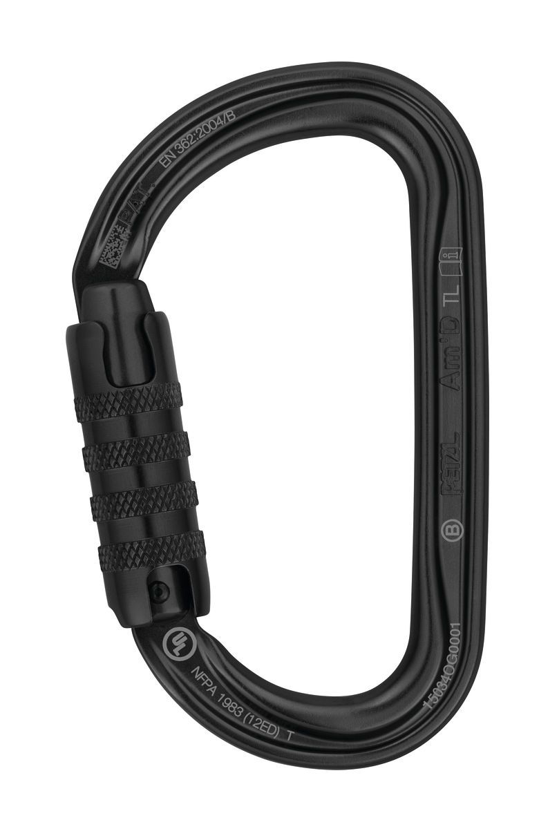 Petzl AMD TriactLock M34A TLN negro Naka Outdoors Tienda de escalada