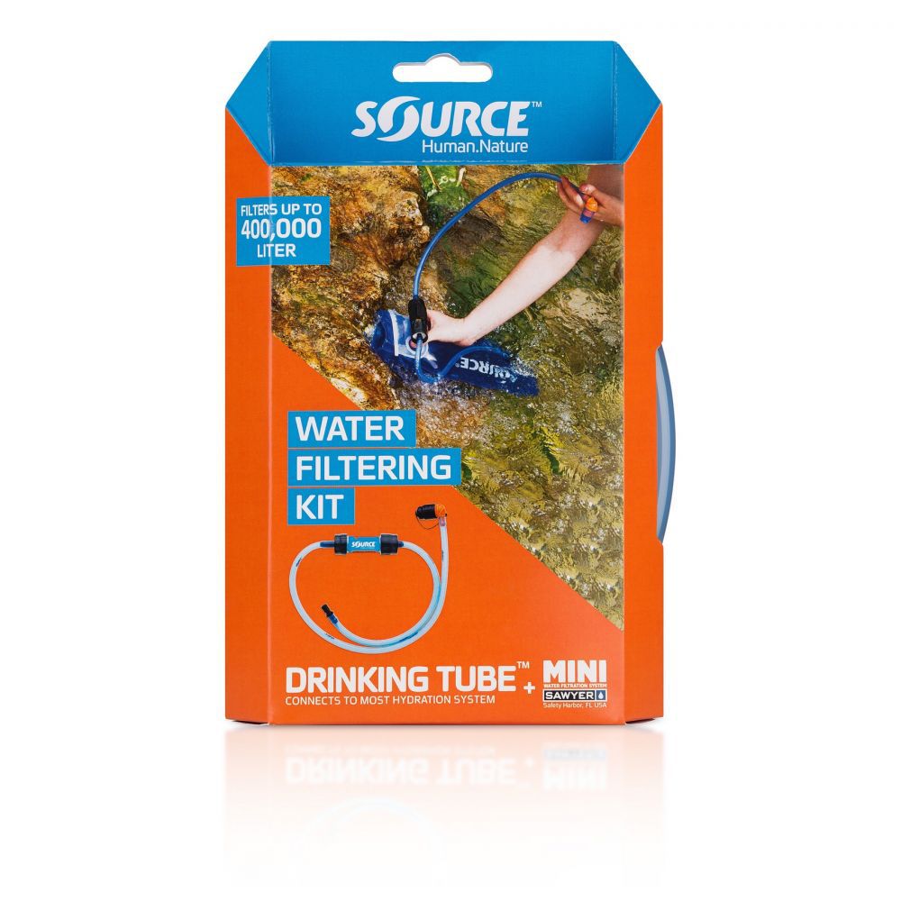 Source Water Filtering Kit + Sawyer Mini