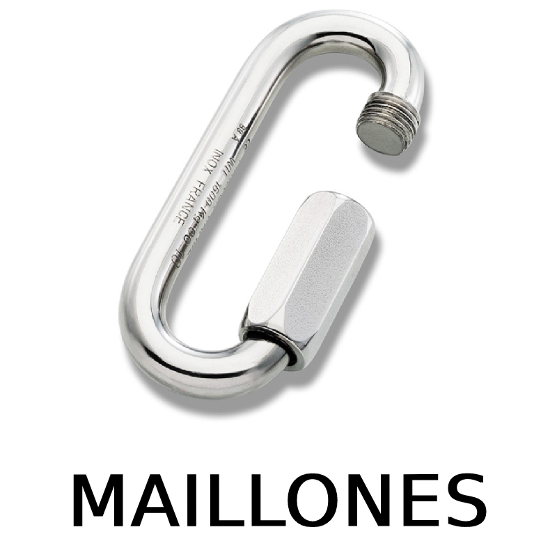 MOSQUETON ESCALADA MAILLON 10mm 55KN PEGUET EDELRID