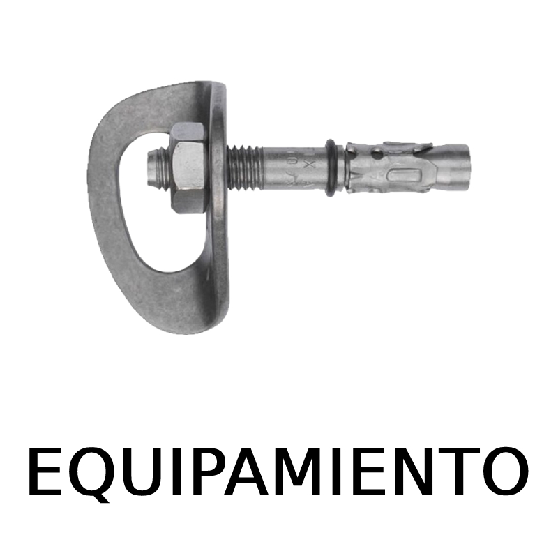 Equipamiento de vías