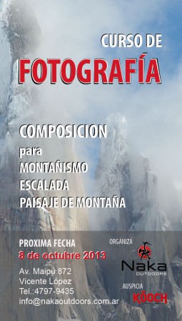 Curso de fotografía orientado a montaña, escalada y outdoors